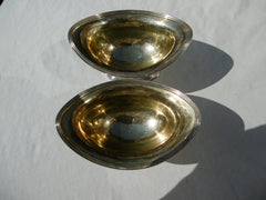 1800 fine pair of George 111 of pedestal salts by the Batemans 180 grams