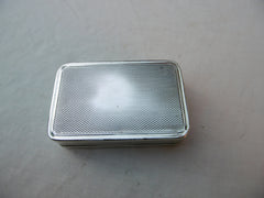 1800 fine George 111 silver snuff box by Cornelius Brand 110g
