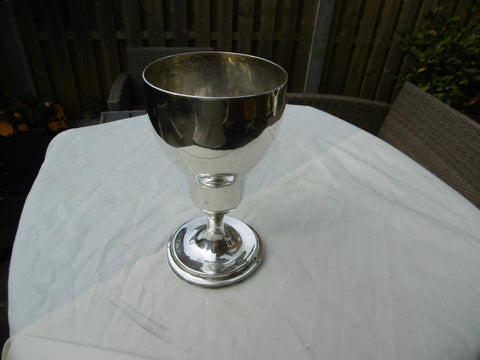 1801 fine George 111 silver goblet by John Robins 220g