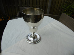 1801 fine George 111 silver goblet by John Robins 220g