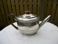 1801 very good Georgian silver teapot by R Cooke 450g