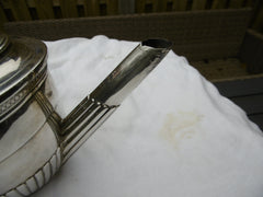 1801 very good Georgian silver teapot by R Cooke 450g