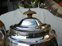 1802 fine quality George 111 teapot by Stephen Adams 440g