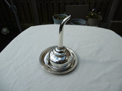 1803 lovely George 111 wine funnel and stand 155 grams