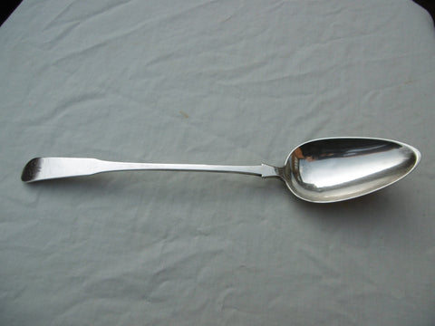 1804 large Newcastle Georgian basting spoon by Dorothy Langlands 115g