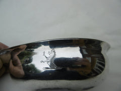 1804 lovely Georgian silver Pap boat by John Emes nice crest