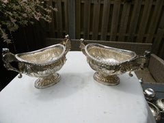 1804 stunning pair of Georgian silver tureens by the Hennells see photos 1060g
