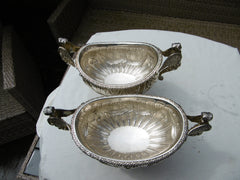 1804 stunning pair of Georgian silver tureens by the Hennells see photos 1060g