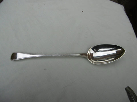 1806 beautiful Georgian beaded edge basting spoon by Eley and Fearn 105g