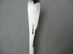1806 beautiful Georgian beaded edge basting spoon by Eley and Fearn 105g