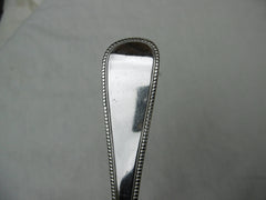 1806 beautiful Georgian beaded edge basting spoon by Eley and Fearn 105g