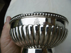 1806 stunning George 111 bowl by Guest and Craddock nice crest 260g