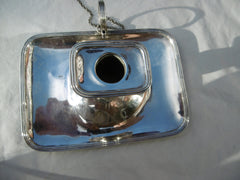1806 lovely George 111 chamber stick with matching snuffer by TJ 130g