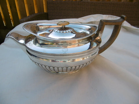 1805 quality Irish Georgian teapot Dublin by James Scott 750 grams