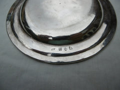 1807 fine 1rish Georgian silver dish or stand by Robert Breading 105g