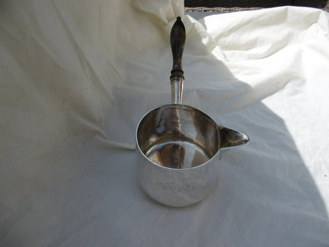 1809 very good George 111 brandy pan by Emes and Barnard 255 grams