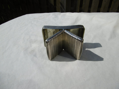 1809 lovely George 111 double lidded snuff box by William Eaton 100g