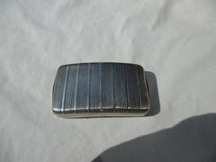 1809 lovely George 111 double lidded snuff box by William Eaton 100g