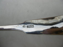 1811 very large Irish Georgian rat tail soup ladle by Samuel Neville 236g