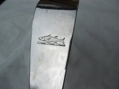 1811 very large Irish Georgian rat tail soup ladle by Samuel Neville 236g
