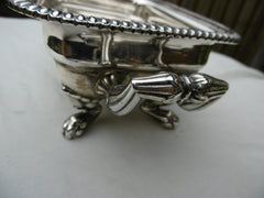 1811 beautiful George 111 silver sauce tureen by John Roberts 570g nice Bull crest