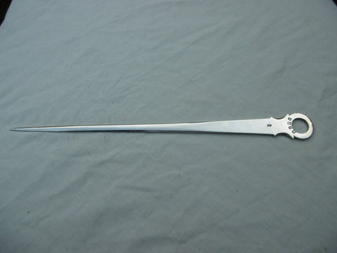 1814 really fine Irish Georgian meat skewer by John Power 90g