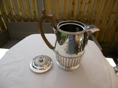 1814 stunning Georgian coffee pot by Matthew Boulton with McFarlane crest 630g