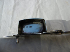 1816 fine pair of Georgian silver candle snuffers by Emes and Barnard 100g