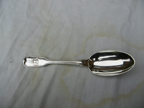 1818 rare Scottish Private Die Georgian tablespoon by R Gray for Edmonstone 106g
