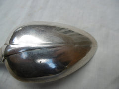 1823 Large Georgian Irish rat tail tablespoon by James Scott 68g nice crest