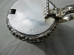 1824 fine rare Georgian silver mustard pot by Matthew Boulton 150g