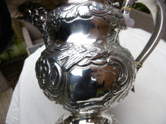 1 1825 magnificent rare Georgian Irish coffee pot by Edward Power see photos 800g