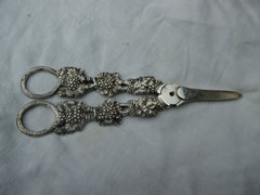 1825 superb set of Georgian Silver Grape Shears by C Rawlings 130g