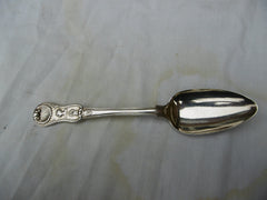 1827 rare Georgian Scottish Private Die tablespoon for McClellan 98g