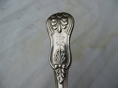 1827 rare Georgian Scottish Private Die tablespoon for McClellan 98g