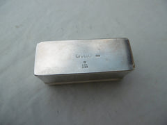 1828 lovely George 1V snuff box by maker TD retailed by Palmer 80 grams