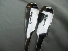 1829 Very rare pair of York Soup ladles with town mark by BCN 476 Grams period crest