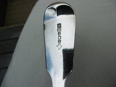 1829 Very rare pair of York Soup ladles with town mark by BCN 476 Grams period crest