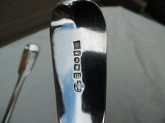 1829 Very rare pair of York Soup ladles with town mark by BCN 476 Grams period crest