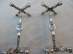 1830 quality pair of William 1V Knife rests by the Barnards 86 grams