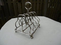 1836 fine Paul Storr William 1V Toast Rack 315g