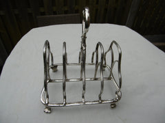 1836 fine Paul Storr William 1V Toast Rack 315g