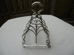 1836 fine Paul Storr William 1V Toast Rack 315g