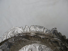 1837 rare Castle top silver basket of Abbotsford house by Taylor and Perry 100 grams