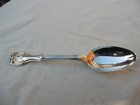 1837 magnificent Regimental silver spoon for 20th Regiment foot East Devonshire 120g