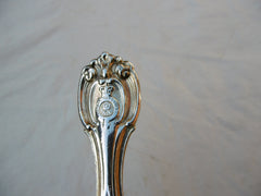 1837 magnificent Regimental silver spoon for 20th Regiment foot East Devonshire 120g