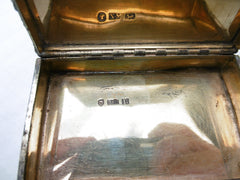 1840 fine Nathaniel Mills snuff box with historic Oddfellows inscription for Hexham 135g
