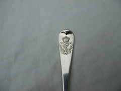 1866 rare Silver Admiralty pattern  fork by Hunt and Roskell 86g