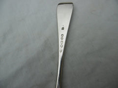 1866 rare Silver Admiralty pattern  fork by Hunt and Roskell 86g