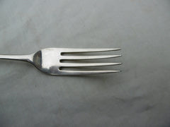 1866 rare Silver Admiralty pattern  fork by Hunt and Roskell 86g
